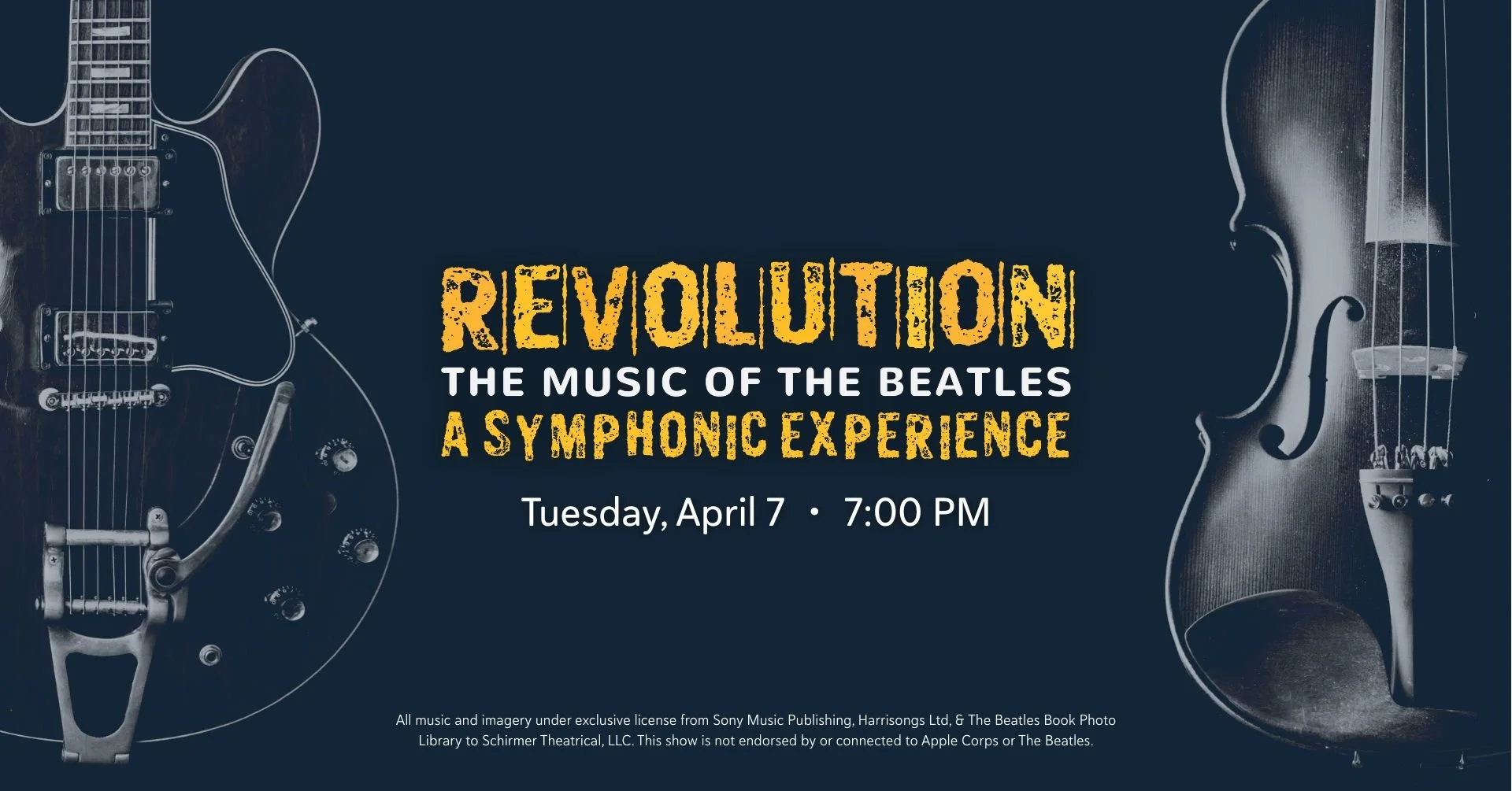 Apr 7 | Revolution: The Music of the Beatles — Lancaster Symphony